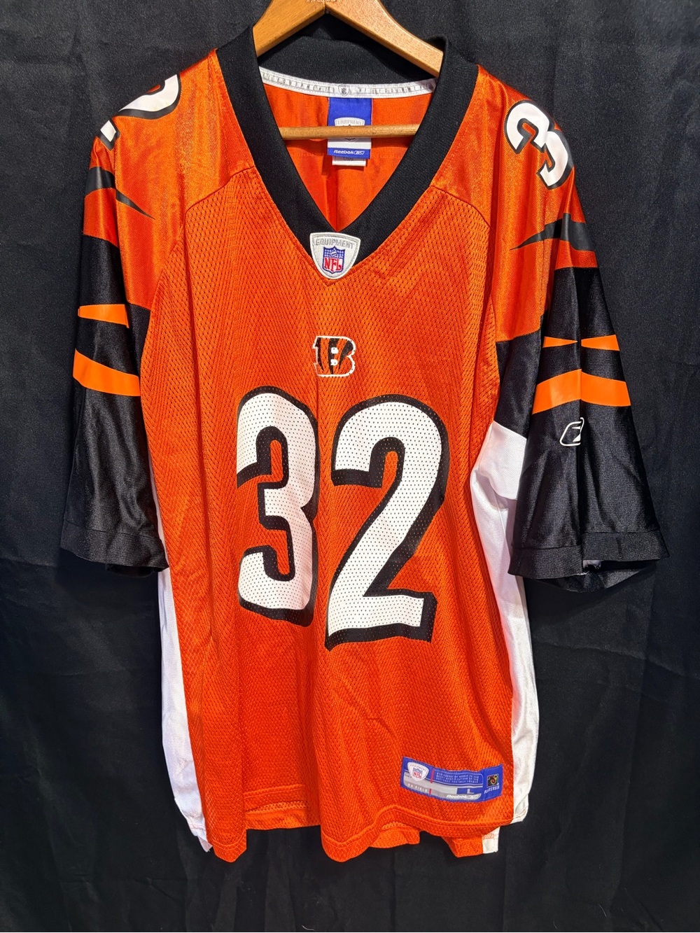 Cincinnati Bengals Rudi Johnson Football Jersey